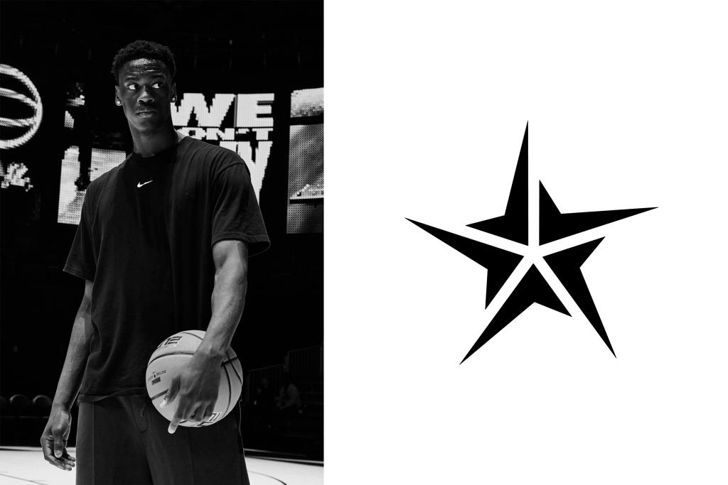 Nike AJ Dybantsa signature logo mark design reveal