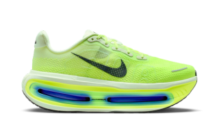 Nike Running's Vomero Premium in a "Volt Tint" color scheme.
