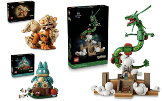 Pre-Orders Live: Pokémon x LEGO Rayquaza, Arcanine, and Munchlax Sets