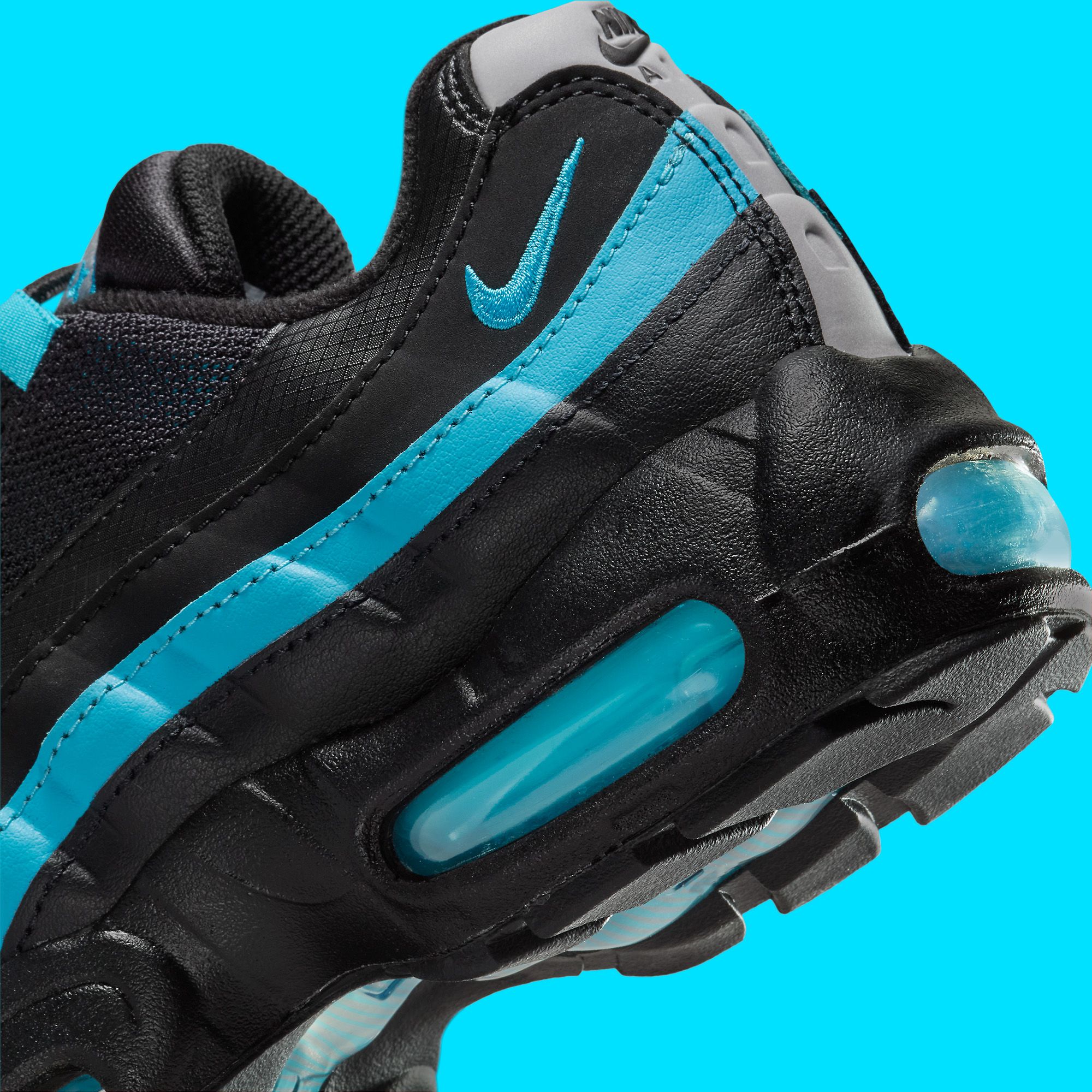 air max 95 black aqua