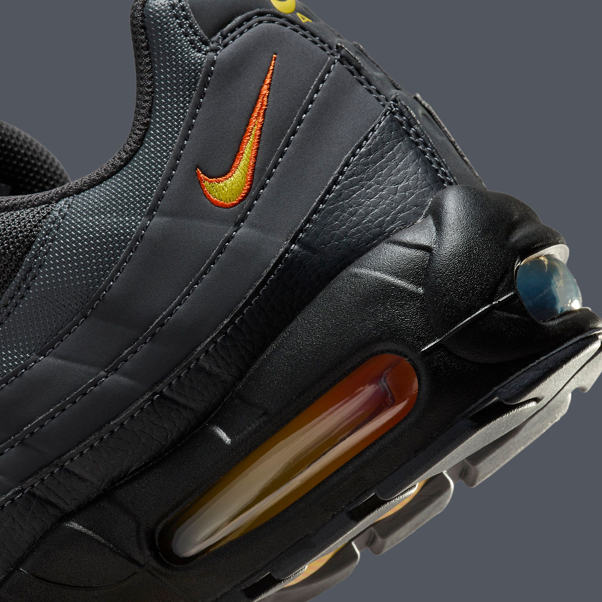 nike air max 95 ultra se black and orange