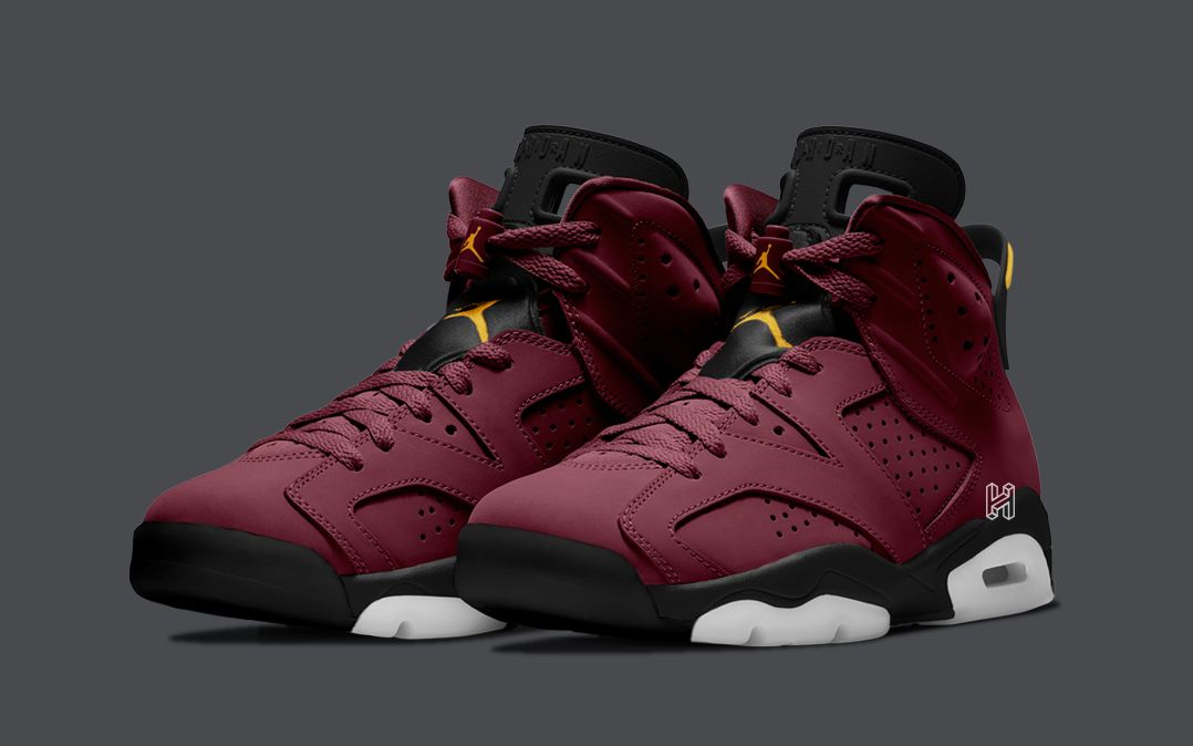 Concept Lab Air Jordan 6 Maroon Gold House of Heat