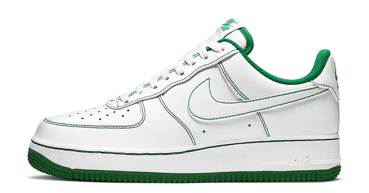 Available Now // Contrast Stitch Air Force 1 Low “Pine Green” | House ...