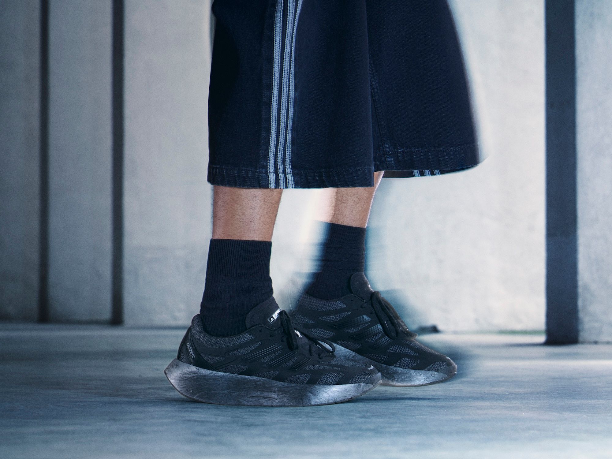 Stealthy and Bold: The Adidas Adizero Aruku “Triple Black