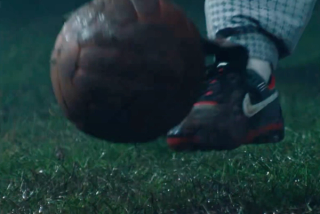 Palace x Nike Football for the English Football Association. Screenshot from Nike ad.