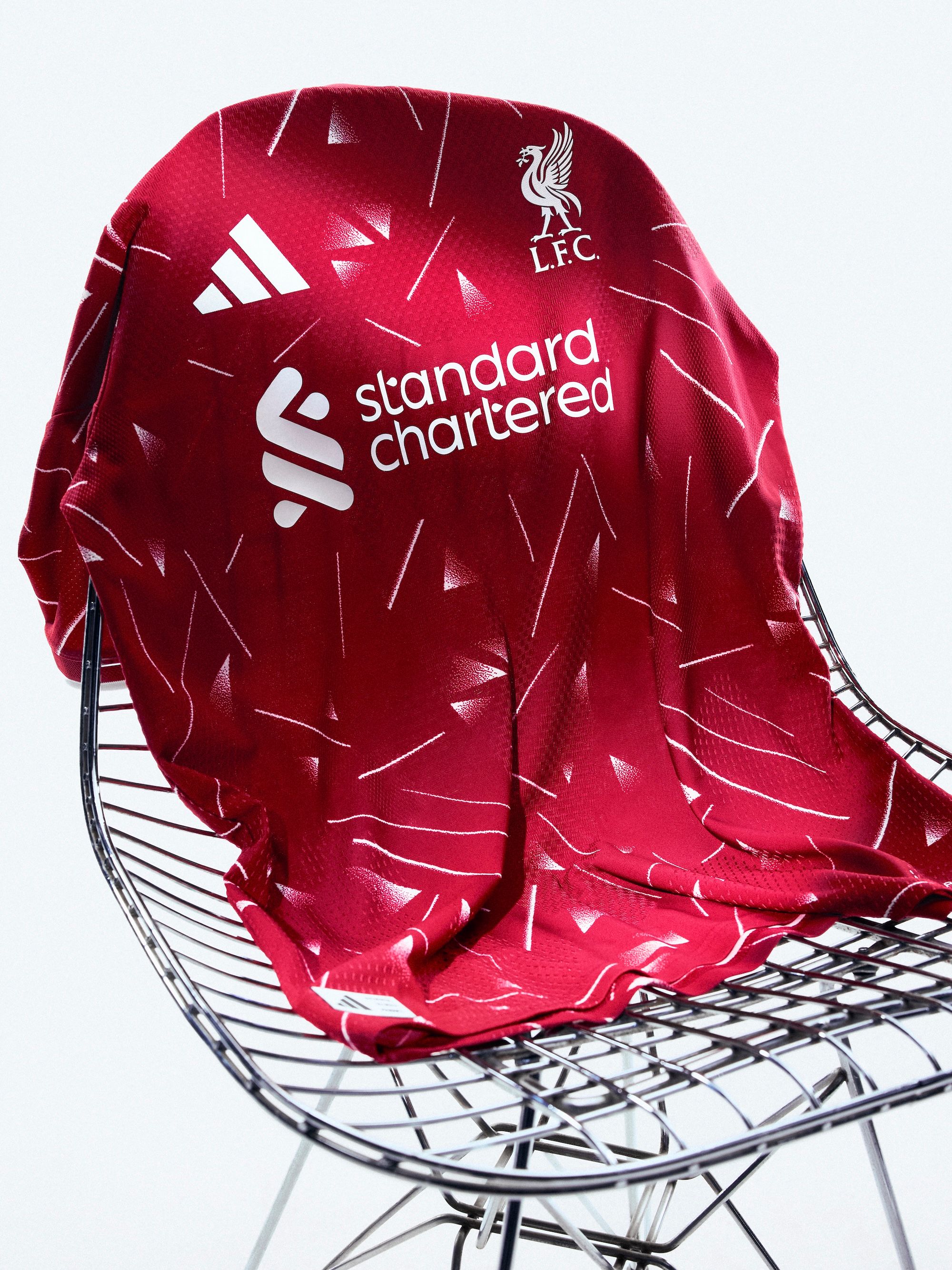 Liverpool 26/27 Home kit. Photo via adidas.