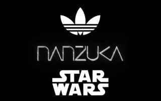 The Nanzuka x Star Wars x Adidas card Releases May 4th