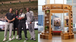 Jalen Milroe Joins New Balance at Kickoff Event