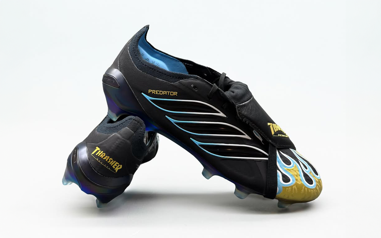 Thrasher x Argentina x adidas Predator 26 Elite FT FG football boots.