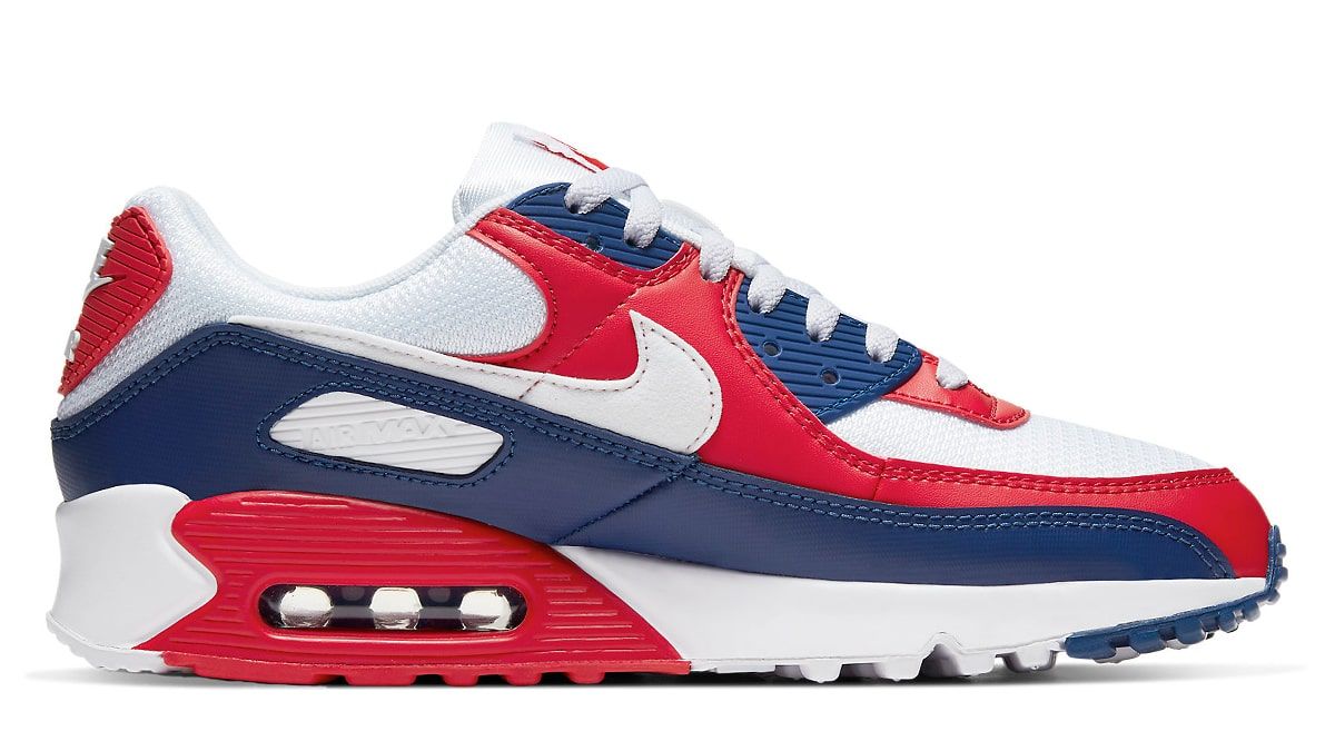 Available Now // Nike Air Max 90 “USA” | House of Heat°