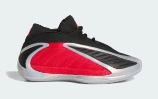 Big Kids' Adidas Anthony Edwards "Georgia Bulldogs" basketball sneaker.