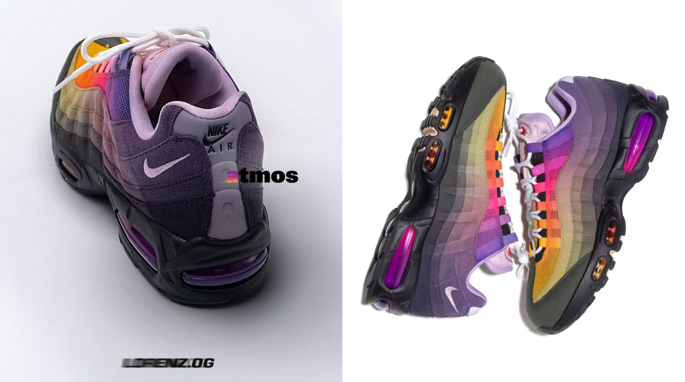 LORENZ.OG x atmos Nike Air Max 95 AIR in Colour Unveiled