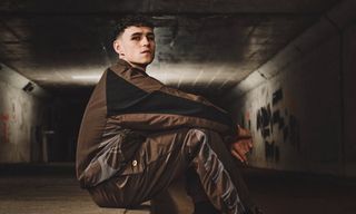 Manchester City's Phil Foden wearing the Nike Air Max Plus "Manchester" (Foot Locker UK-exclusive).