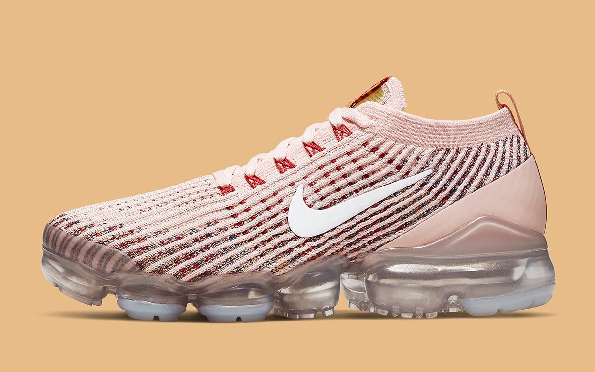 nike air vapormax flyknit 3 sunset tint women's shoe