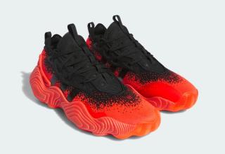 adidas trae young 3 black solar red if5605 1