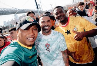 National Home & Away Jerseys for the FIFA World Cup 2026™ by PUMA, featuring countries like Portugal, Morocco, Ghana, Senegal & Egypt.