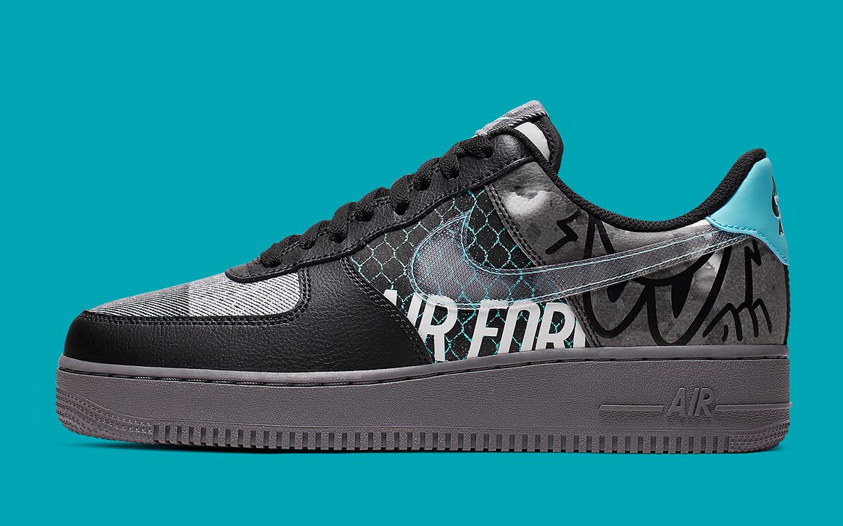 Graffiti-Style Graphics Hit The Nike Air Force 1 •