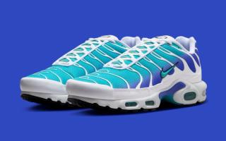 The Nike Air Max print Plus Appears An Ocean Blue Hues