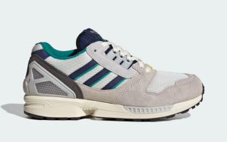 The ZX 8000 Is Back on adidas’ Radar in “Dark Blue & Power Green”