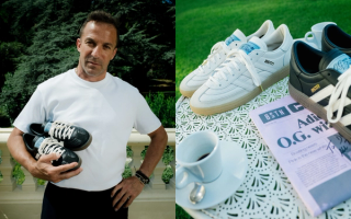 Alessandro Del Piero for BSTN's "O.G. with A Twist" Adidas Handball Spezial campaign.