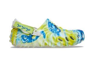 Kenny Scharf x Crocs Pollex Clog Artist Series collaboration.