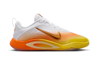 Big Kids' Nike A'One "Halloween" (2025) inspired by candy corn.