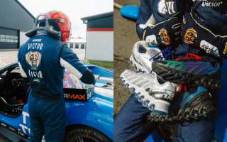 VICTOR VICTOR's Nike Air Max Dn8 collaborations inspired by sportscars.