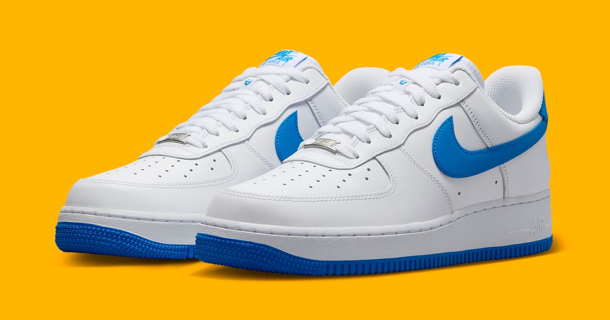 Nike's Next Air Force 1 Low FlyEase Features Dark Royal Accents | House ...