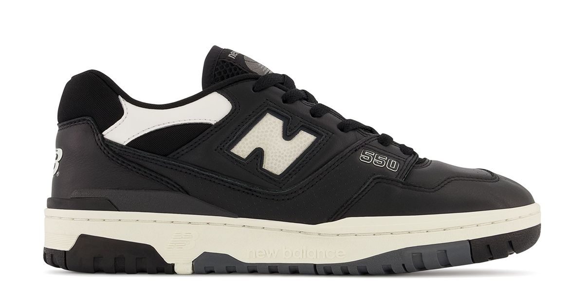 New Balance 550 “Black/Sail” Surfaces Ahead of Spring | House of Heat°