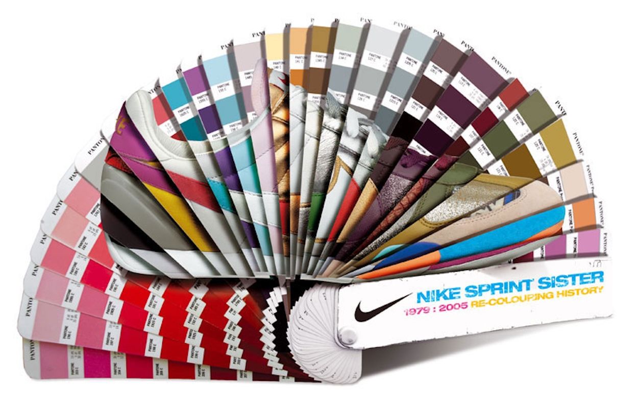 Nike Sprint Sister Color Wheel from 2005 Relaunch.