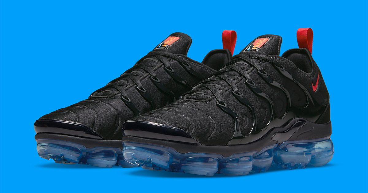 The Nike Air VaporMax Plus is Available Now in Black, Red and Blue ...