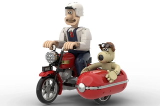 LEGO® x Wallace & Gromit Block Set (1,038 Pieces). Photo via The LEGO Group.