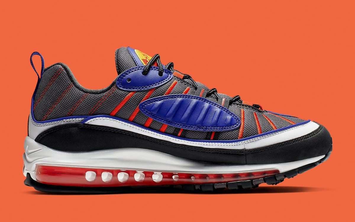 Available Now The Air Max 98 Kicks On in Knicks Colors House of Heat