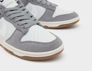 nike dunk low grey suede gum sole 6