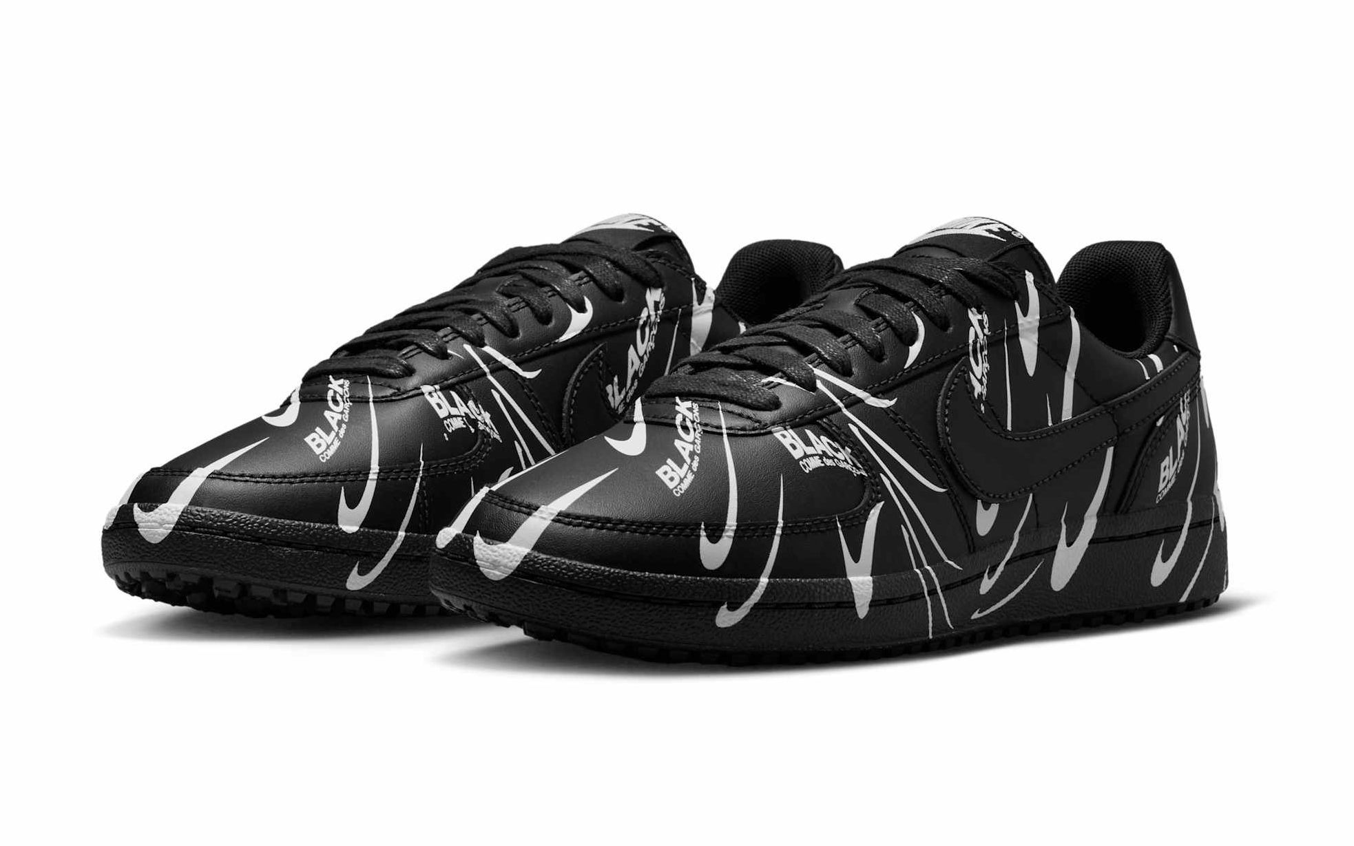 COMME des GARÇONS BLACK x Nike Field General Releases Sept. 11