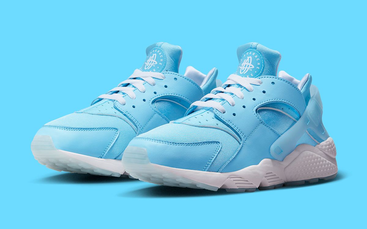 Nike huarache clearance azul bebe