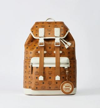 MCM x Bayern x adidas Stark Backpack. Photo via MCM.