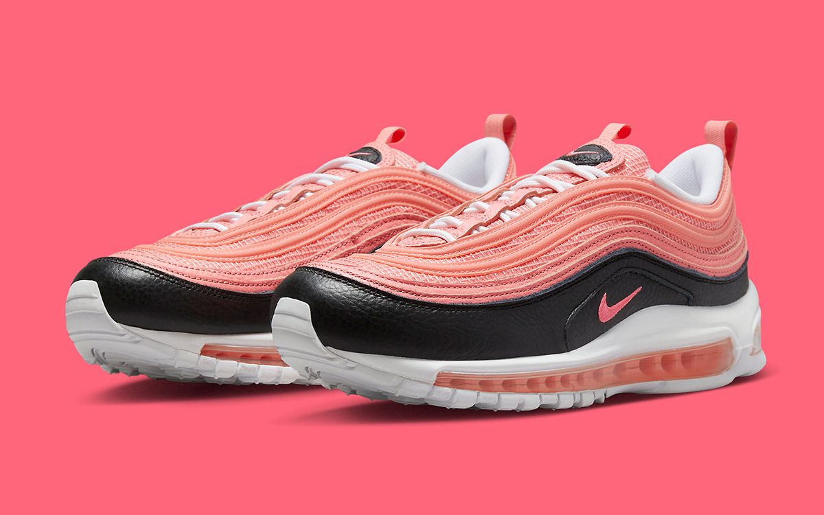 The Nike Air Max 97 Appears in Pink and Black House of Heat