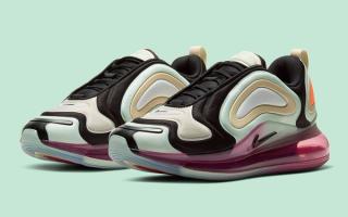 The Nike Air Max 720 Experiments with Easter Egg-Like Blocking