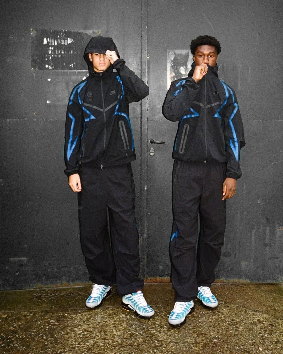 インテル　× NIKE × oneblockdown ジャケット/パンツ Inter Milan and One Block Down Rework Nike Tech Apparel | House of