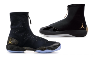 Air Jordan 4028 "Black/Gold" (SKU: IR2085-001).