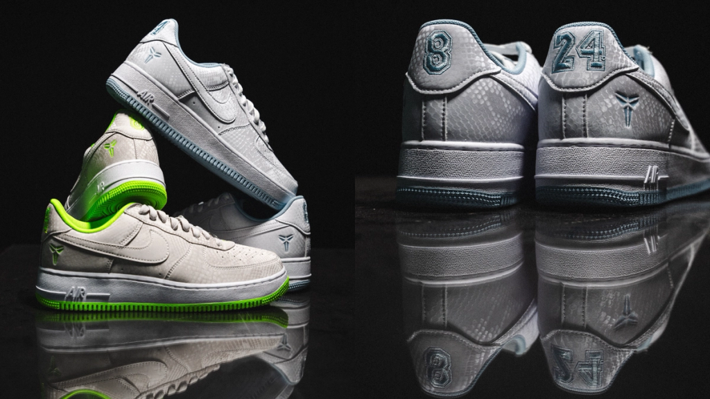 Nike Air Force 1 Low Kobe Bryant collaborative duo, released July 1