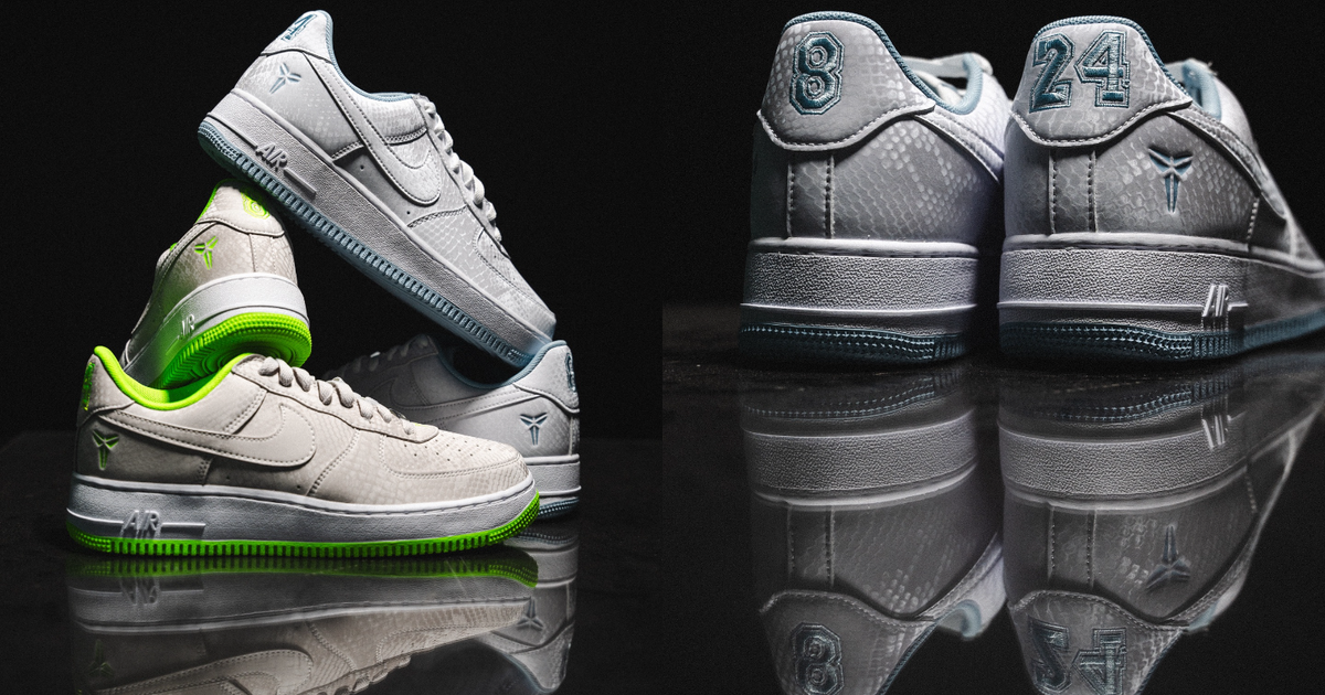 New Kobe Bryant x Nike Air Force 1 Low Duo Releases July 1