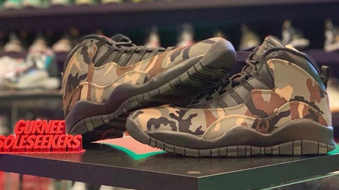 Jordan 10 sales camo release date