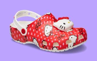 There's More Hello Kitty x Crocs Classic Clogs Releasing in July