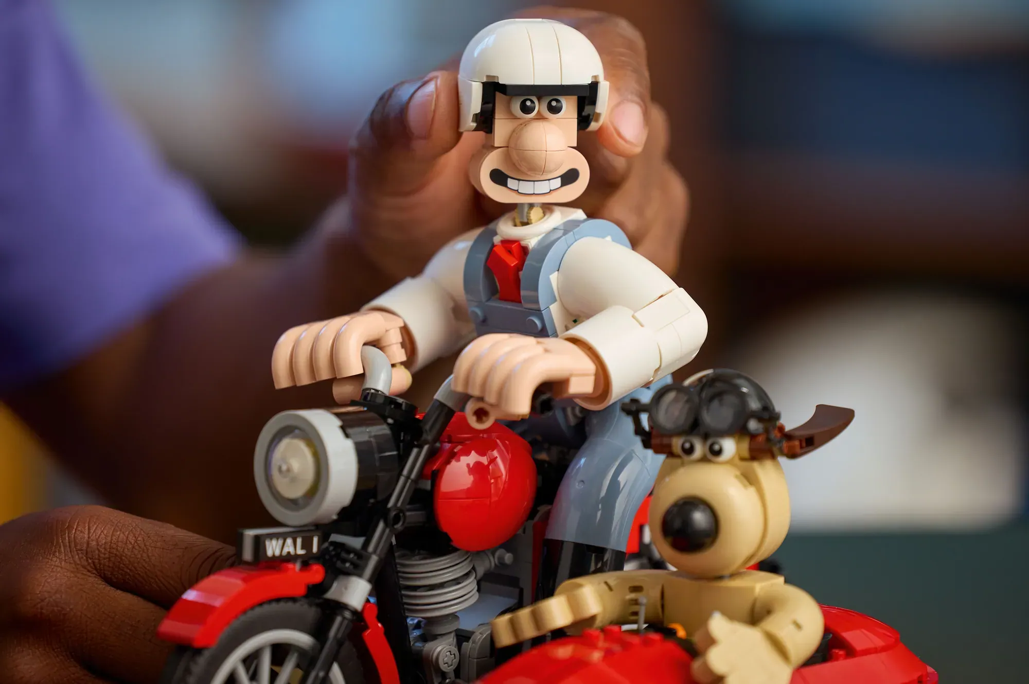 LEGO® x Wallace & Gromit Block Set (1,038 Pieces). Photo via The LEGO Group.