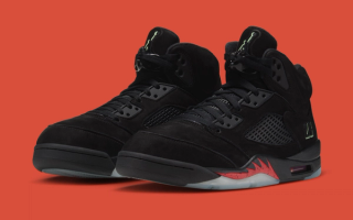 Air Jordan 5 "Halloween" (SKU: HQ7978-001). Photo via Nike.
