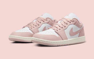 Available Now // Women's Air Jordan 1 Low "Pink Oxford"