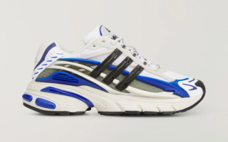 Pharrell Williams' VIRGINIA Adistar Jellyfish in a white-and-blue color scheme.