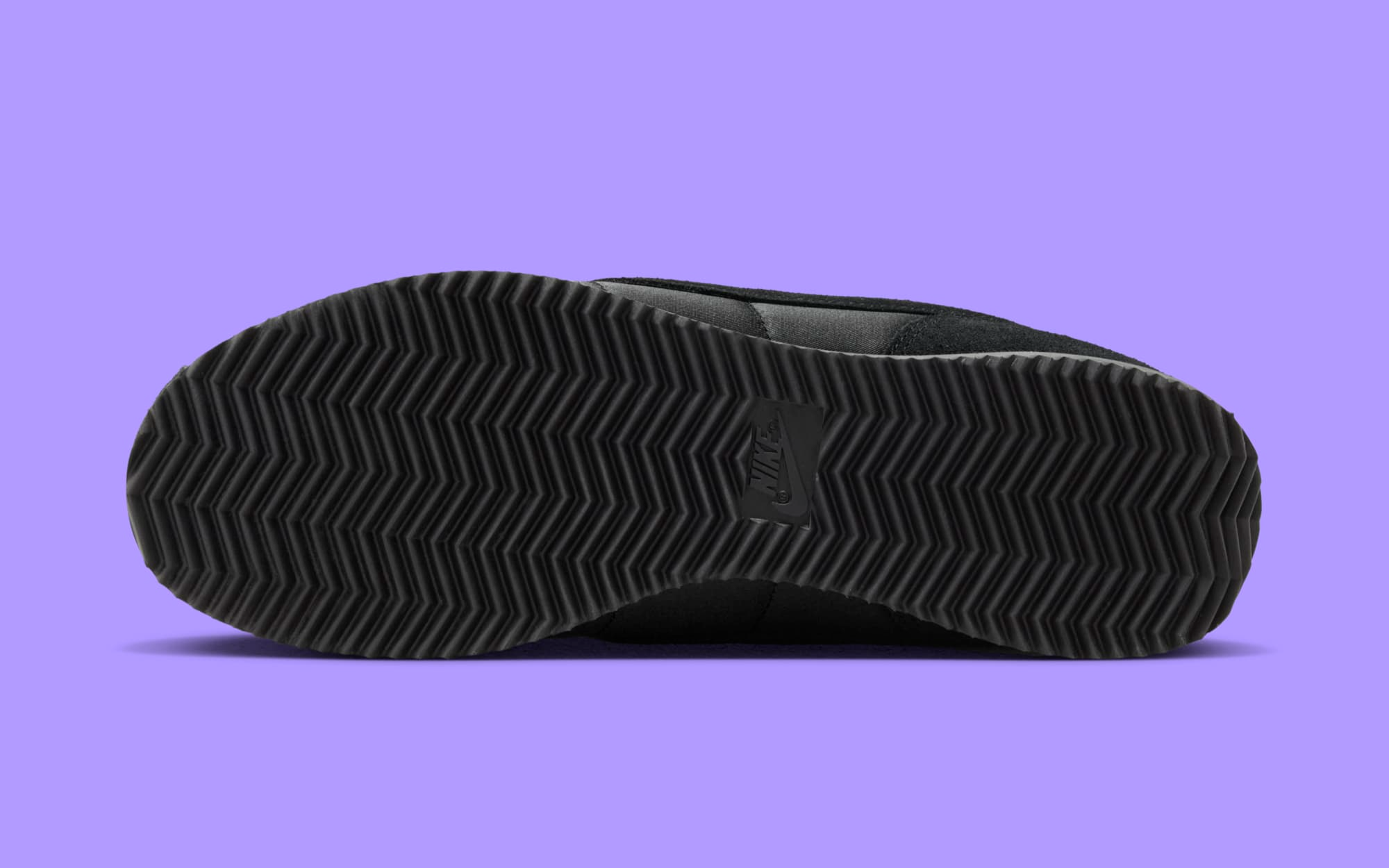The Womens Nike Cortez Textile Appears In Triple Black